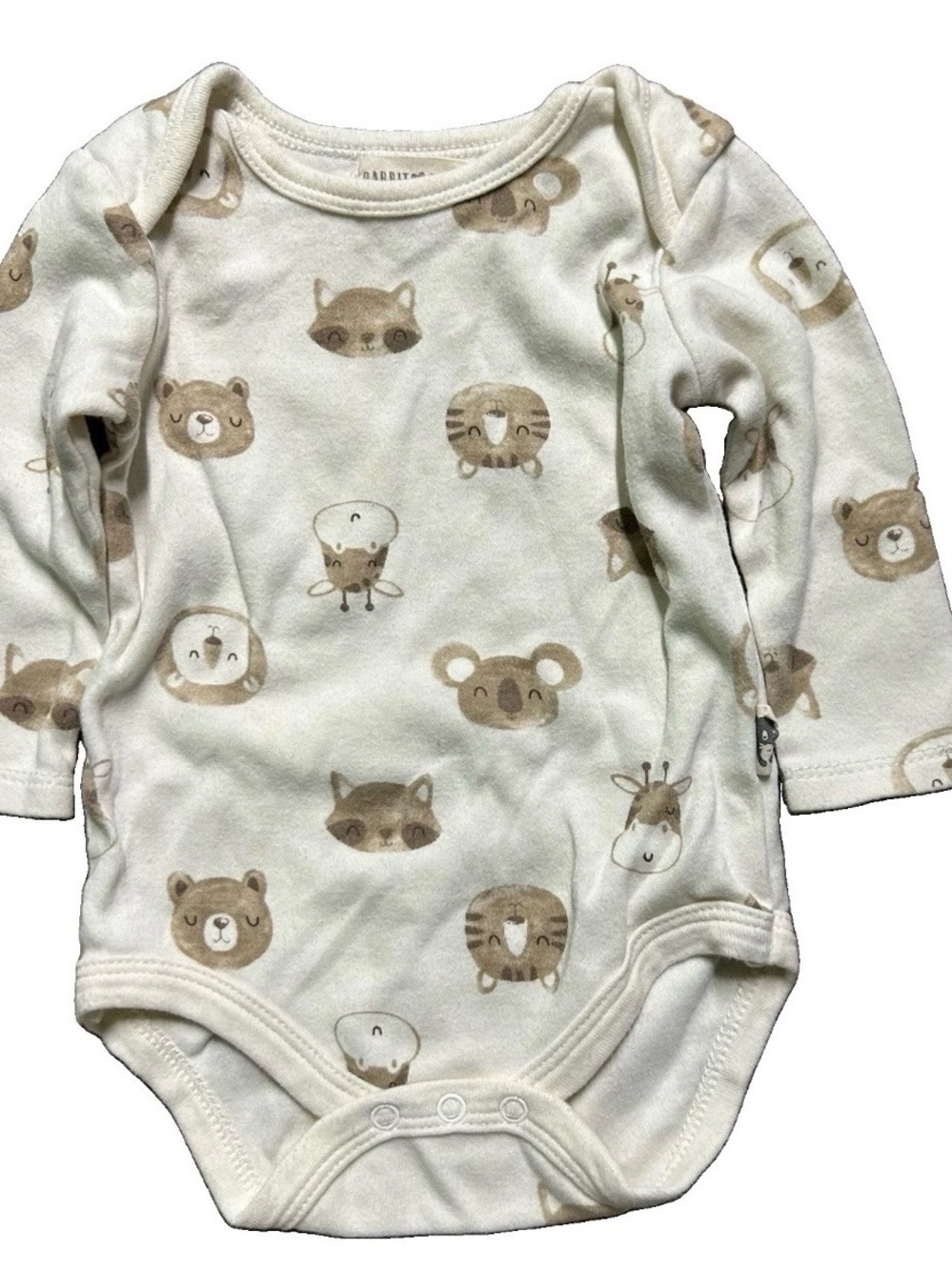 Baby Girl Long Sleeve Bodysuits Floral Polka Dots Size 3-6 Months - Picture 3 of 8